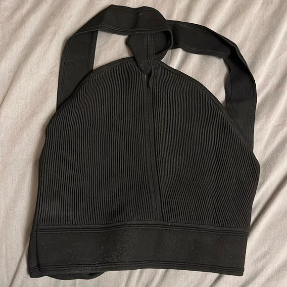 Pre-loved Club Monaco Top in black, size Small. - Picture 1 of 4